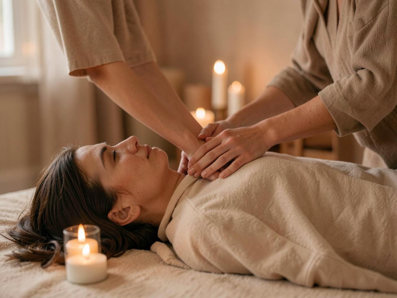 Calm Pranic Healing setting